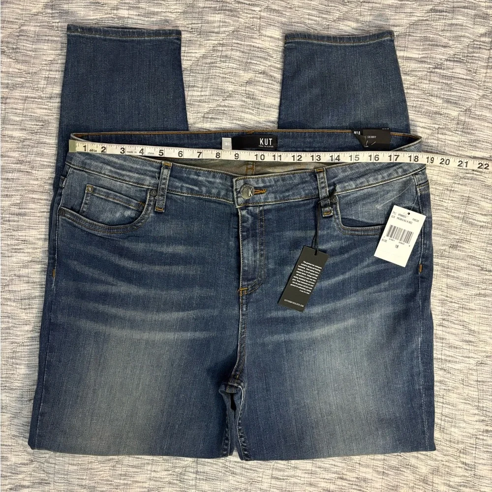 KUT From The Kloth Mia Toothpick Skinny Jeans Sz 18 NWT | KUT Women Skinny Jean- - Picture 7 of 10